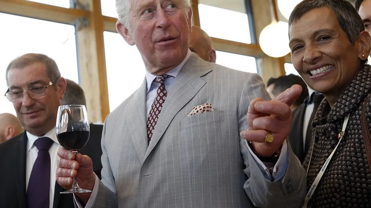 Pangeran Charles saat mengadakan tur ke Italia pada 2 April 2017