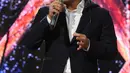 Judika bawakan lagu baru di Indonesian Idol X. (Adrian Putra/Fimela.com)