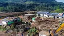 Tim pencarian dan penyelamatan fokus di sekitar Lembah Taquari, tempat sebagian besar korban dan kerusakan tercatat. (AP Photo/Wesley Santos)