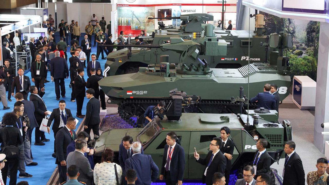 FOTO: Intip Beragam Alutsista Canggih di Ajang Indo Defence 2025