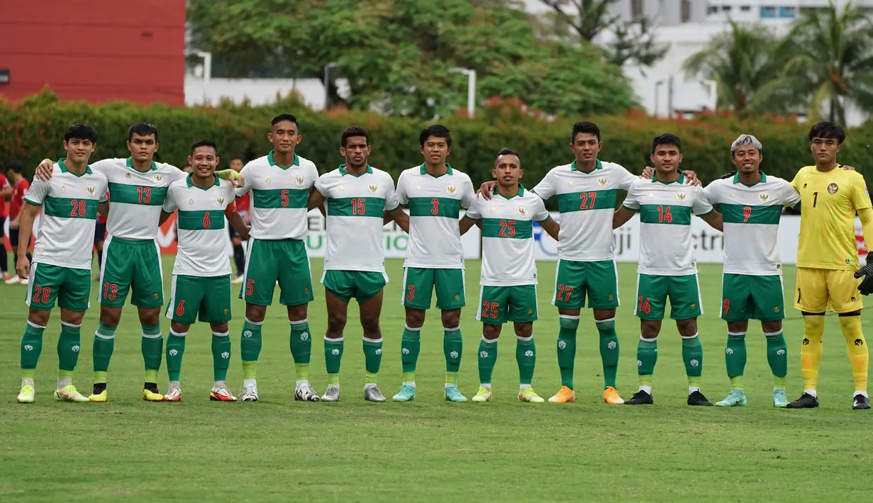 Setelah unggul 3-1, Timnas Indonesia masih terus menggempur pertahanan Laos dan sukses menambah dua gol lagi. Gol ke-4 dicetak Ezra Walian pada menit ke-77, sementara gol ke-5 dicetak Evan Dimas pada menit ke-84. Skor 5-1 bertahan hingga laga usai. (Dok. PSSI)