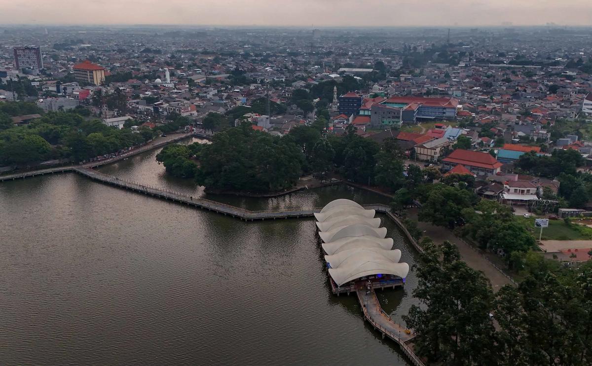 FOTO: Situ Cipondoh Hadirkan Fungsi Konservasi Air dan Wisata di Tengah Kota Tangerang