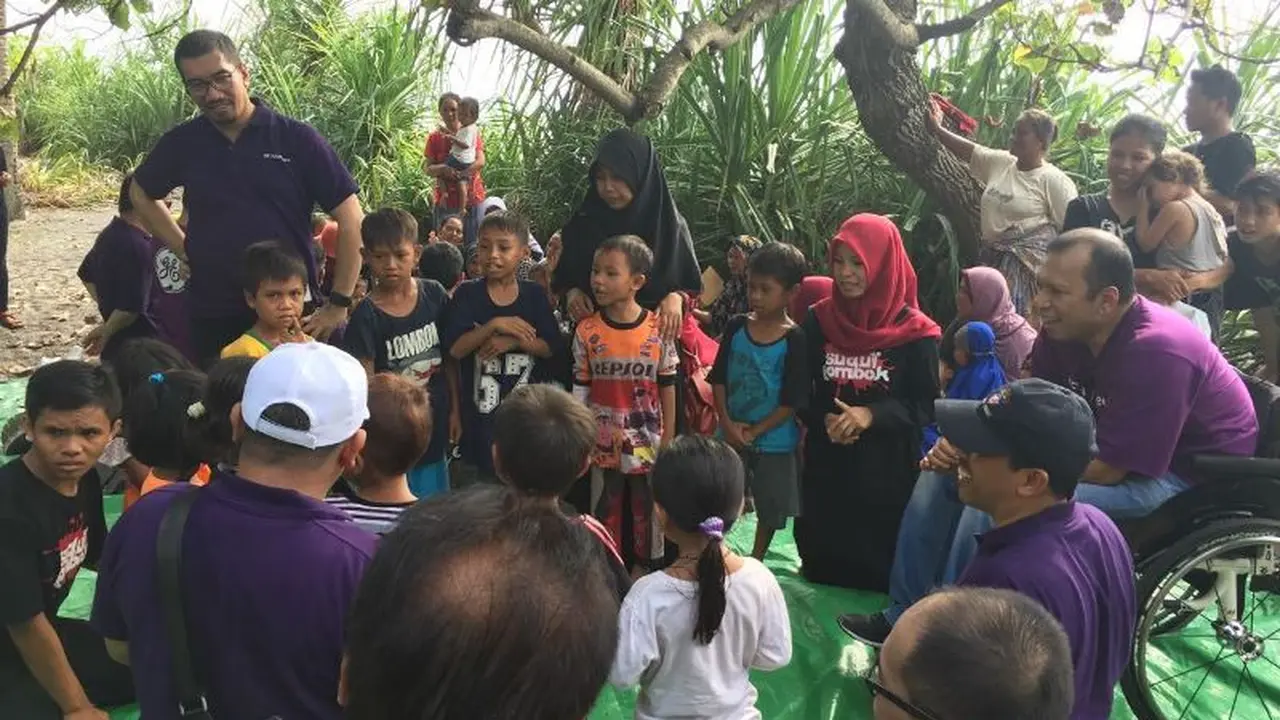 Kerja Sama GE Indonesia Tingkatkan Budaya Baca di Lombok 