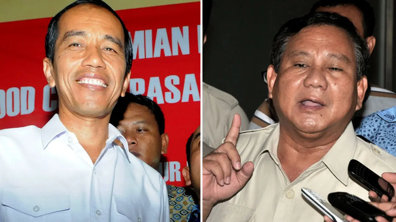 jokowi dan prabowo (iliustrasi)