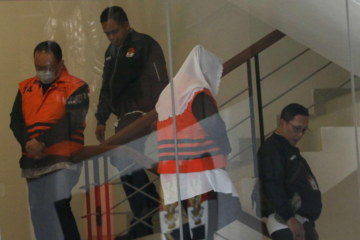 Wali Kota Semarang Mbak Ita dan suami ditahan KPK