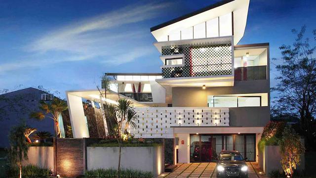 Arsitektur Rumah Modern yang Keren nan Futuristik - Lifestyle Liputan6.com