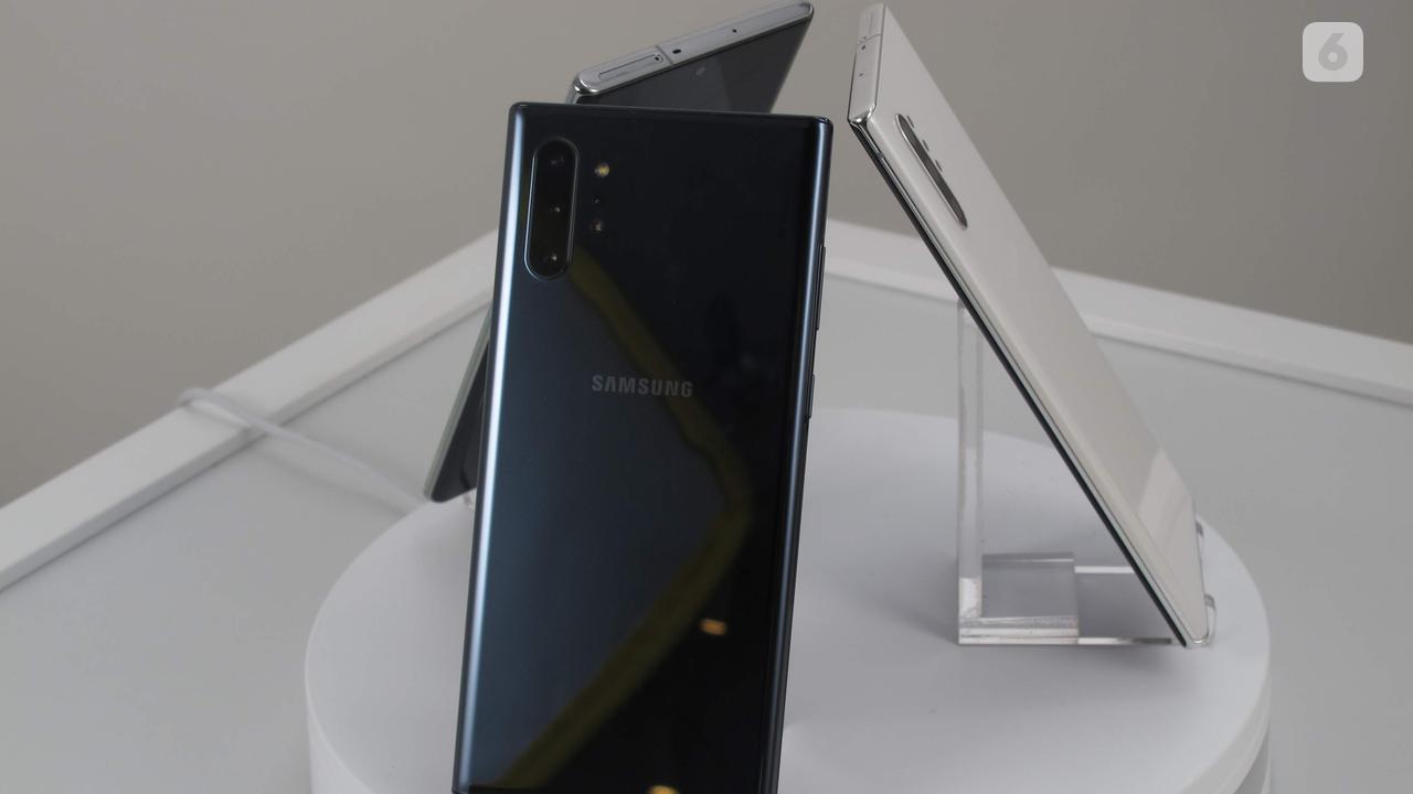 Samsung Galaxy Note 10 Plus. Liputan6.com/Istiarto Sigit Nugroho