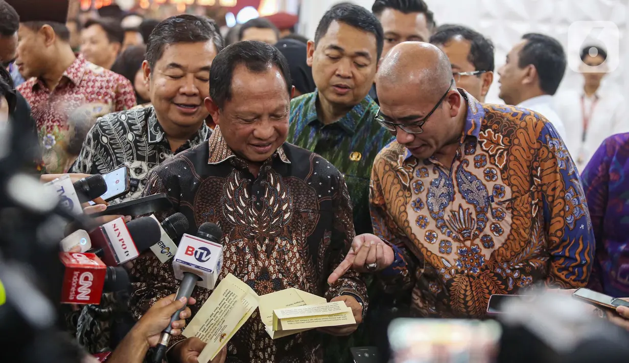 Basis data yang diserahkan berupa Data Penduduk Potensial Pemilih Pemilu (DP4). (Liputan6.com/Angga Yuniar)
