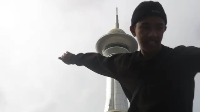 Tugu Persatuan atau Tugu MTQ Kendari.( Foto instagram @Deny Lahundape)