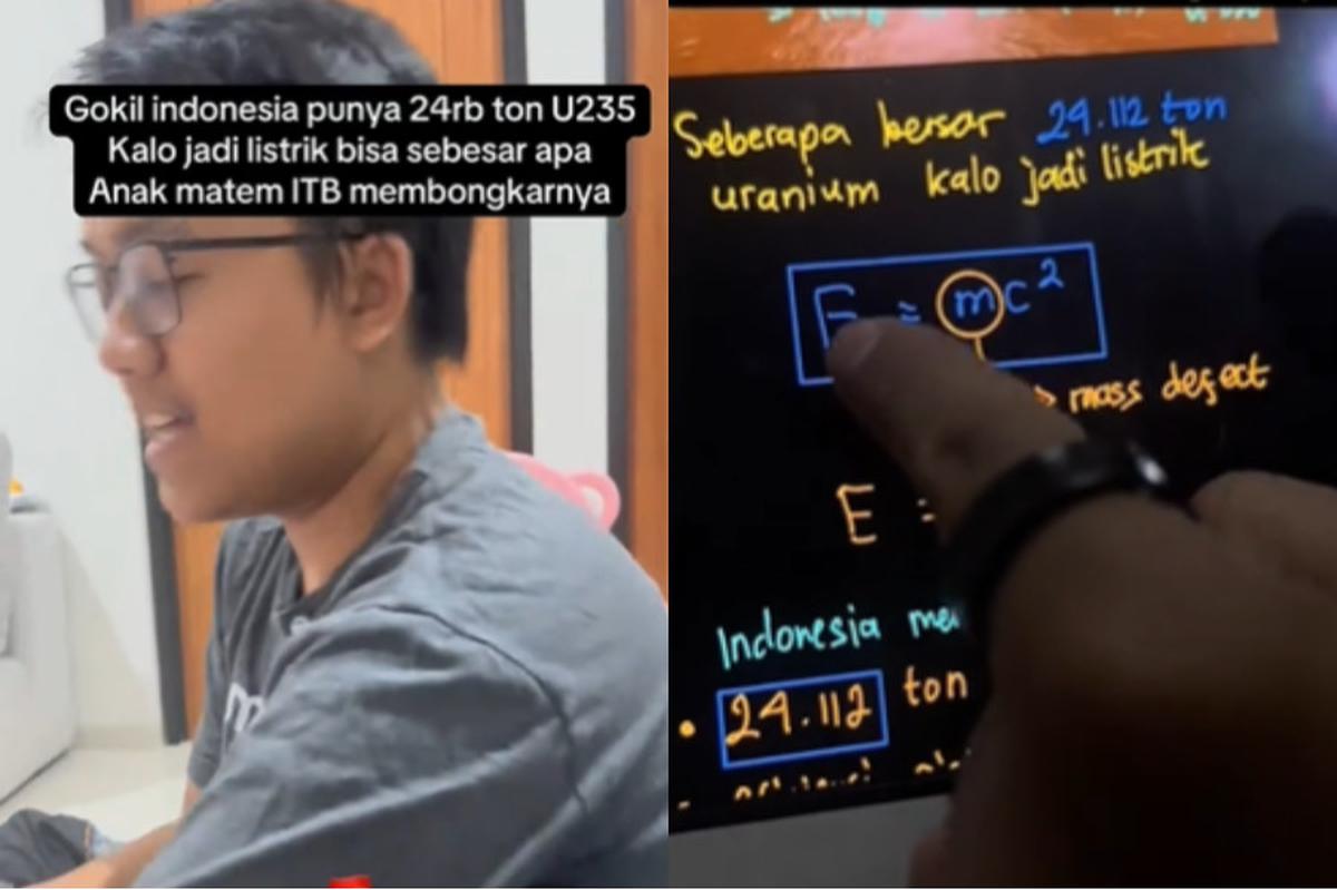 Uranium 24.112 Ton di Kalbar, Alif Jebolan ITB Bongkar Rumus Dijadikan KWH Bisa Terangi Indonesia 76 Tahun Kedepan
