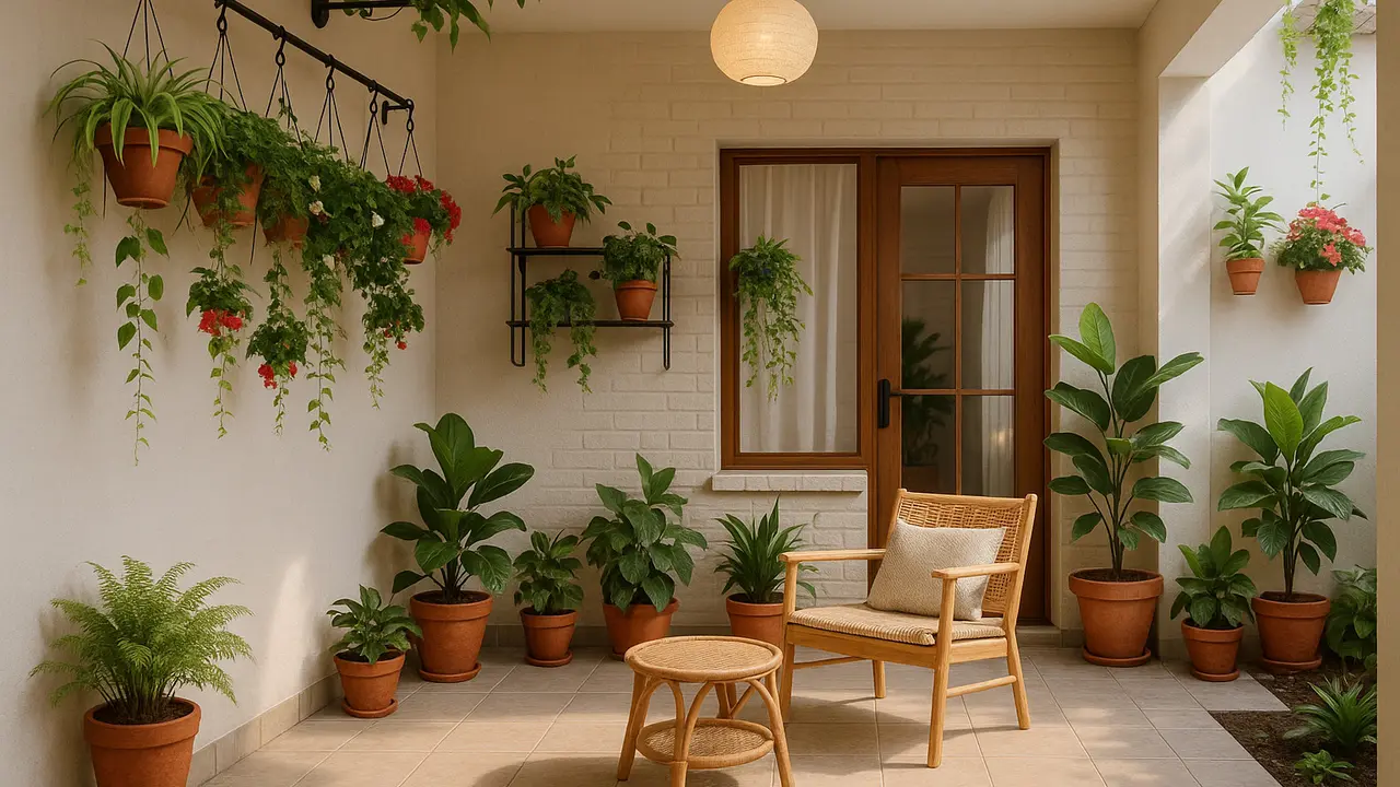 7 Inspirasi Teras Dalam Minimalis untuk Rumah Kecil agar Terasa Luas, Bikin Hunian Makin Sejuk dan Estetik