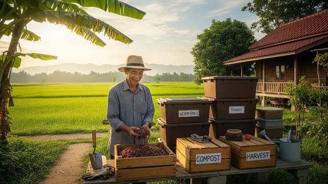 Ide Ternak Hewan Mini untuk Pensiunan yang Tinggal di Rumah Dekat Sawah