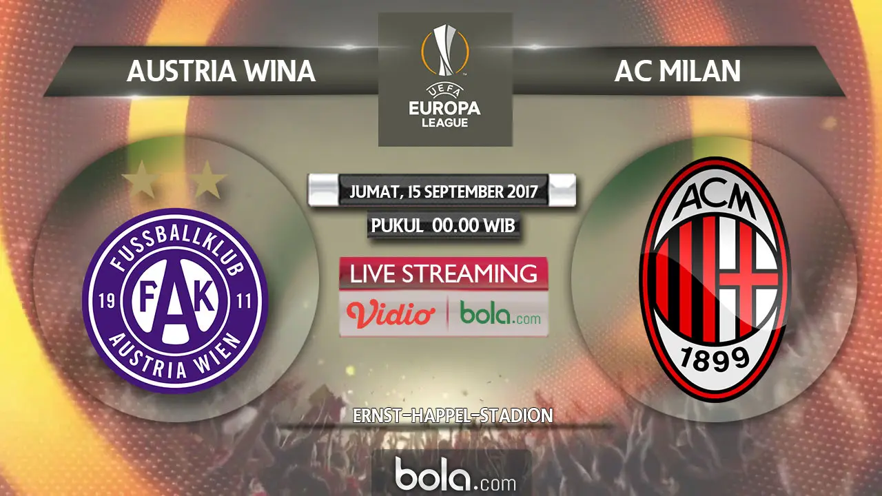 FK Austria Wien VS AC Milan