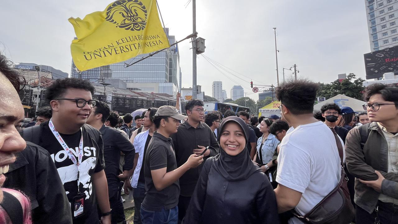 BEM UI Demo di Tugu Tani, Suarakan Lima Tuntutan