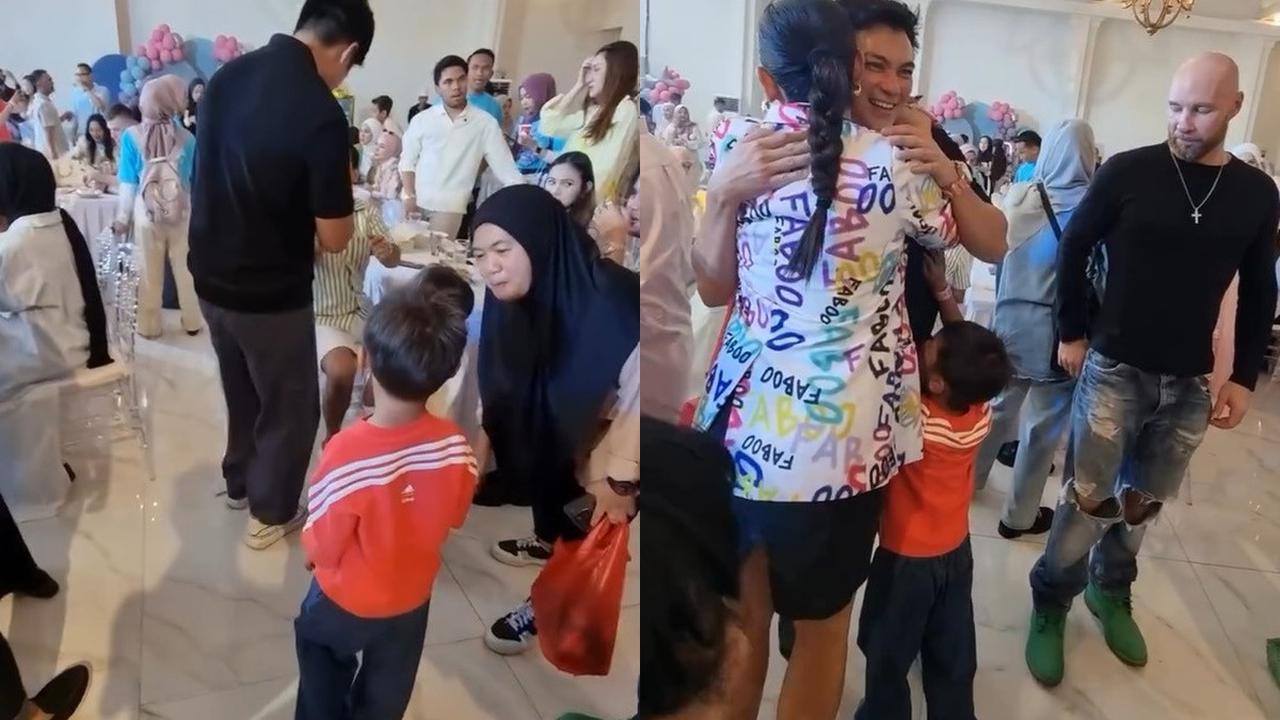 Baim Wong Tuai Cibiran Akibat Terlalu Ramah di Ultah Azura Anak Atta-Aurel, Cium Pipi Hingga Elus Kepala Nagita Slavina