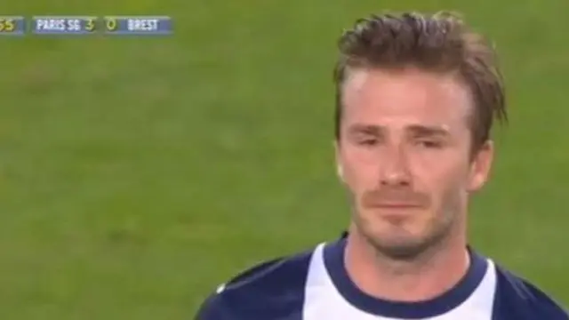 David Beckham Hadir di Latihan PSG