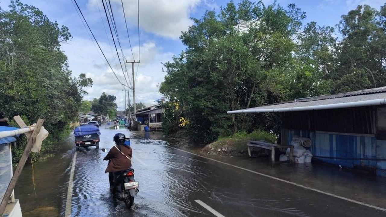 Banjir Rob Landa Kawasan Pesisir Tanjungpinang, BPBD Imbau Warga Waspada Hingga 13 Desember
