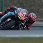 Pembalap Petronas Yamaha SRT, Fabio Quartararo. (AFP/Michal Cizek)