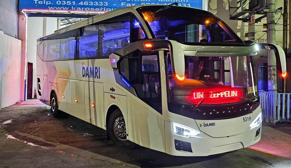 Gunung Mas Zeppelin GX Cruiser milik Damri. (Source: Instagram/@karoserigunungmas)