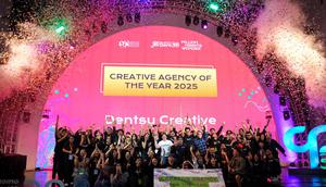 Penghargaan tertinggi Anugerah Citra Pariwara ke-38 diraih oleh Dentsu Creative. (dok. Biro Komunikasi Publik Kemenekraf)