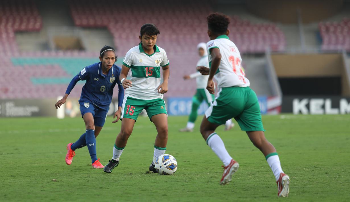 Thailand memang diunggulkan dalam laga tersebut, mengingat mereka adalah salah satu kekuatan sepak bola wanita di Asia Tenggara dengan tampil pada dua edisi Piala Dunia Wanita terakhir, 2015 dan 2017. (Dok. PSSI)