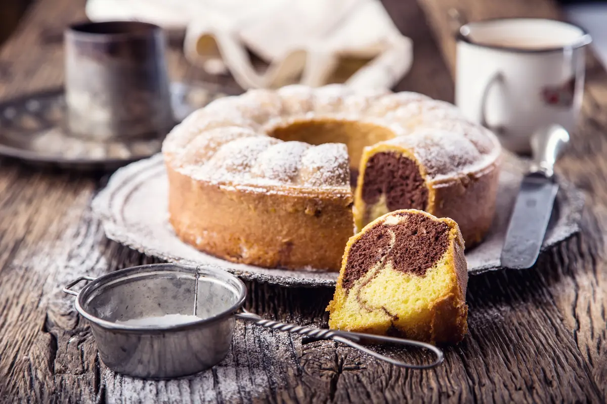 Resep Christmas Marmer Cake