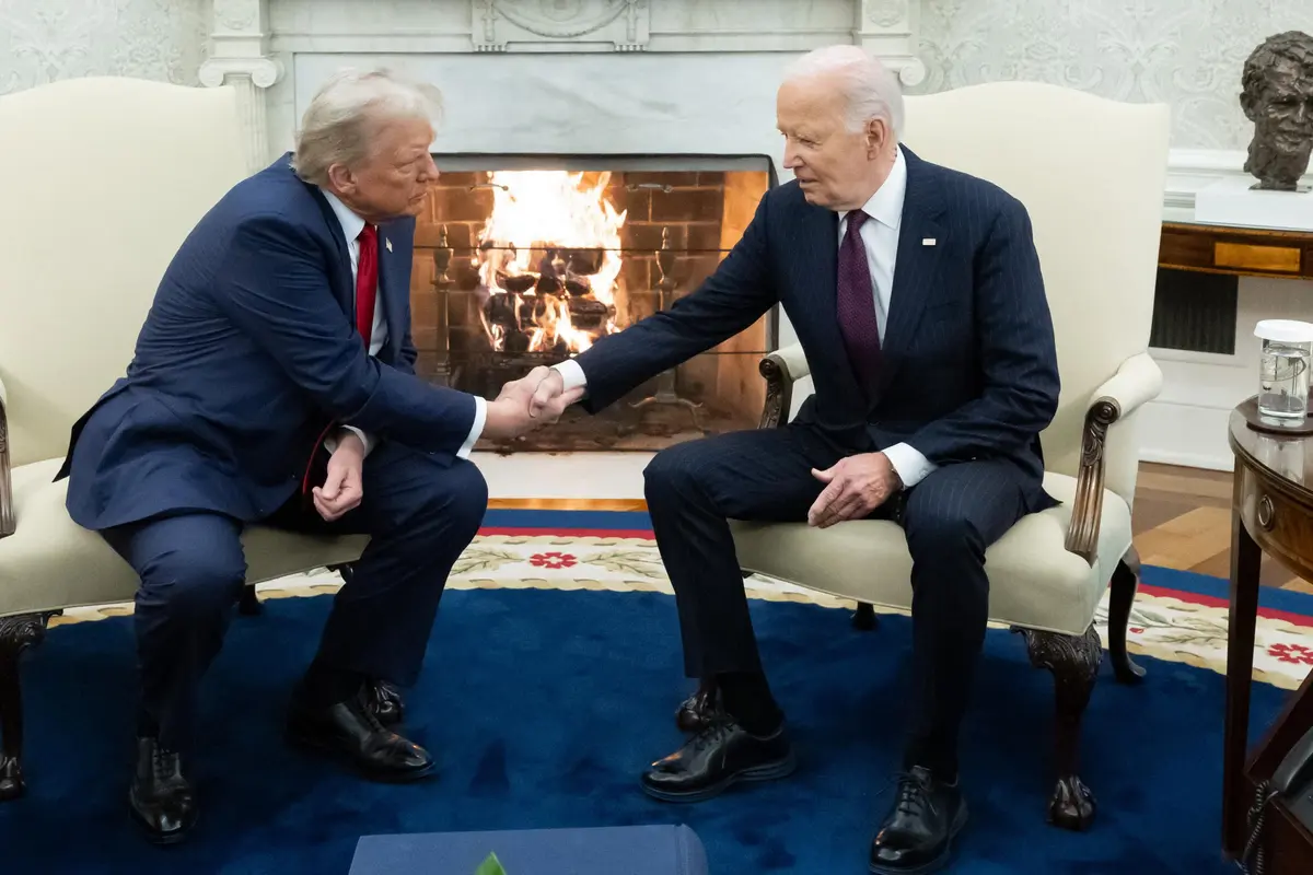Peralihan Kekuasaan, Donald Trump Temui Joe Biden di Gedung Putih