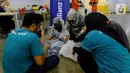 Allianz Indonesia konsisten mendukung program Bank Sampah sejak tahun 2018 di gedung kantor pusat Allianz Indonesia dengan mengajak karyawan dan masyarakat sekitar untuk membawa sampah yang telah dipilah untuk disetorkan ke Bank Sampah sehingga memiliki nilai produktif. (Liputan6.com/Pool/Allianz)