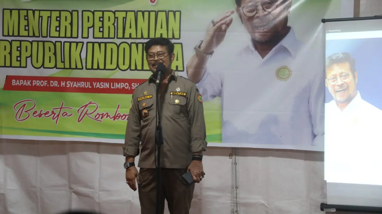 Jelang Hari Raya, Mentan SYL Pastikan Ketersediaan Pangan Pokok di Semua Daerah Aman