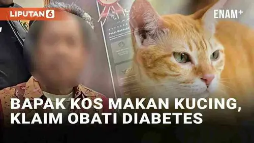 VIDEO: Viral Bapak Kos di Semarang Terpergok Makan Kucing, Klaim Demi Obat Diabetes