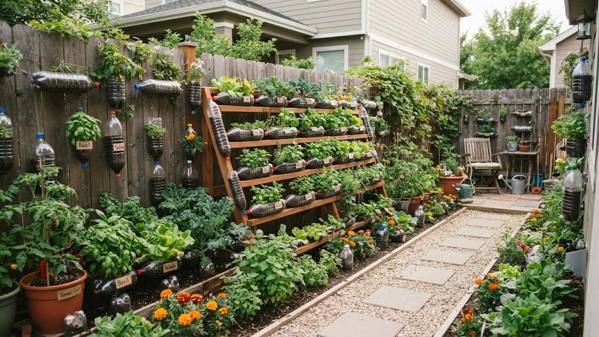 Cara Membuat Kebun Botol Bekas yang Cocok untuk Pemula, Solusi Berkebun Praktis Hemat Biaya