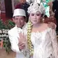 Resmi Menikah, Ini 6 Momen Mesra Pernikahan Ginanjar dan Tiara Amalia (sumber: Instagram.com/griyaageng_salasar)