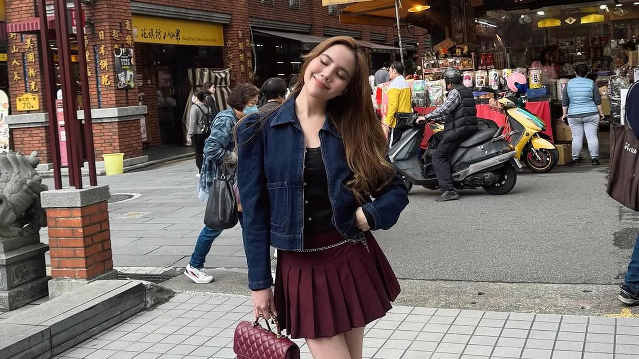 Potret Terbaru Agatha Chelsea Liburan ke Taipei, Dipuji Cantik Mirip Barbie