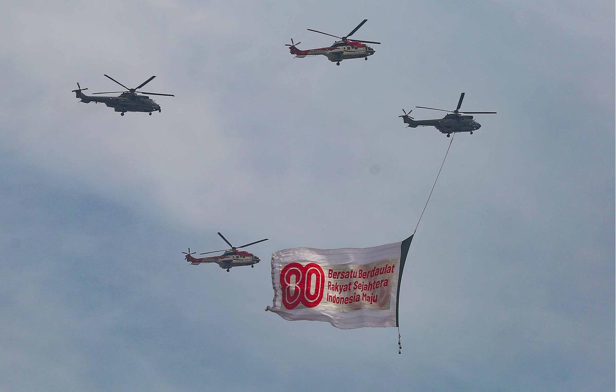 FOTO: 140 Ribu Prajurit TNI Siap Unjuk Kekuatan di HUT ke-80, Gladi Bersih Digelar di Monas