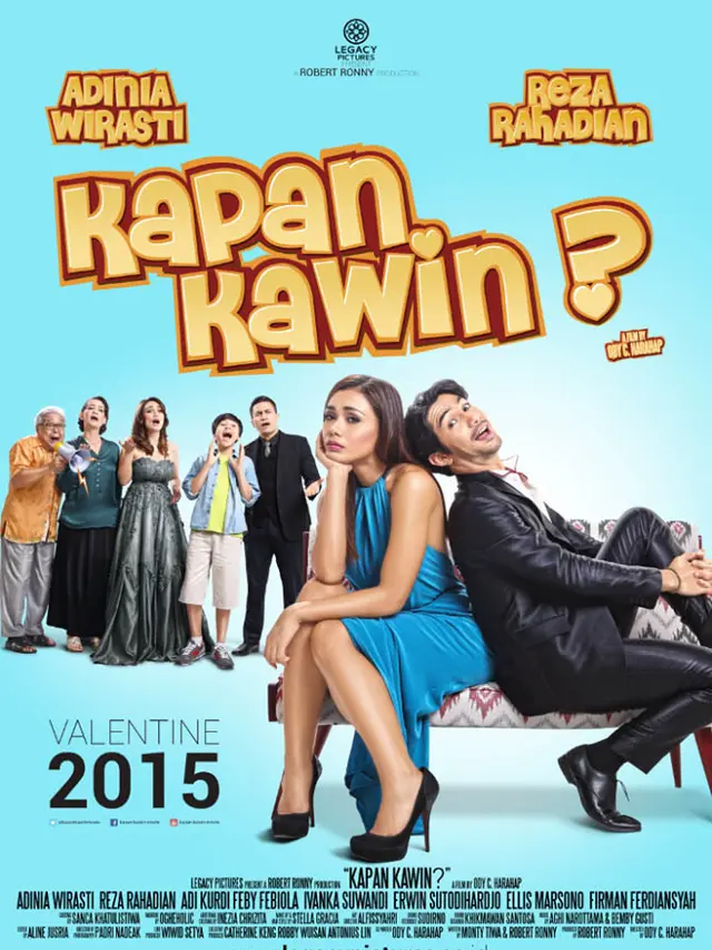 Poster film Kapan Kawin. (Foto: Dok. Legacy Pictures/ IMDB)