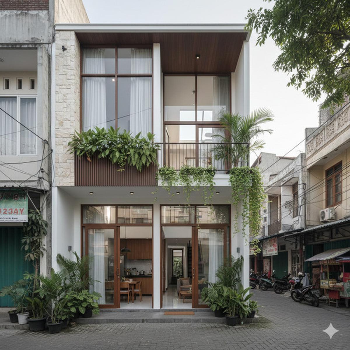 10 Model Rumah Tropis untuk Lahan Sempit, Cocok Diterapkan di Perkotaan