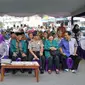 Palaksa Lanal Kotabaru Hadiri Pembukaan  Pasar Wadai Ramadhan   1436 Hijriah Di Pasar Limbur Raya Kotabaru