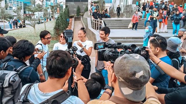 4 Pemain Gundala di Stasiun MRT Dukuh Atas