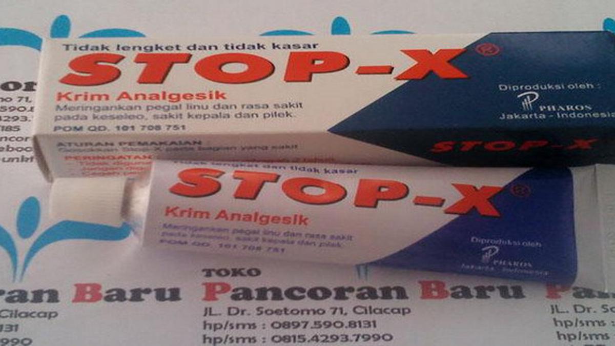Stop-X, Gangguan Otot Menyerang Stop Dengan Stop-X