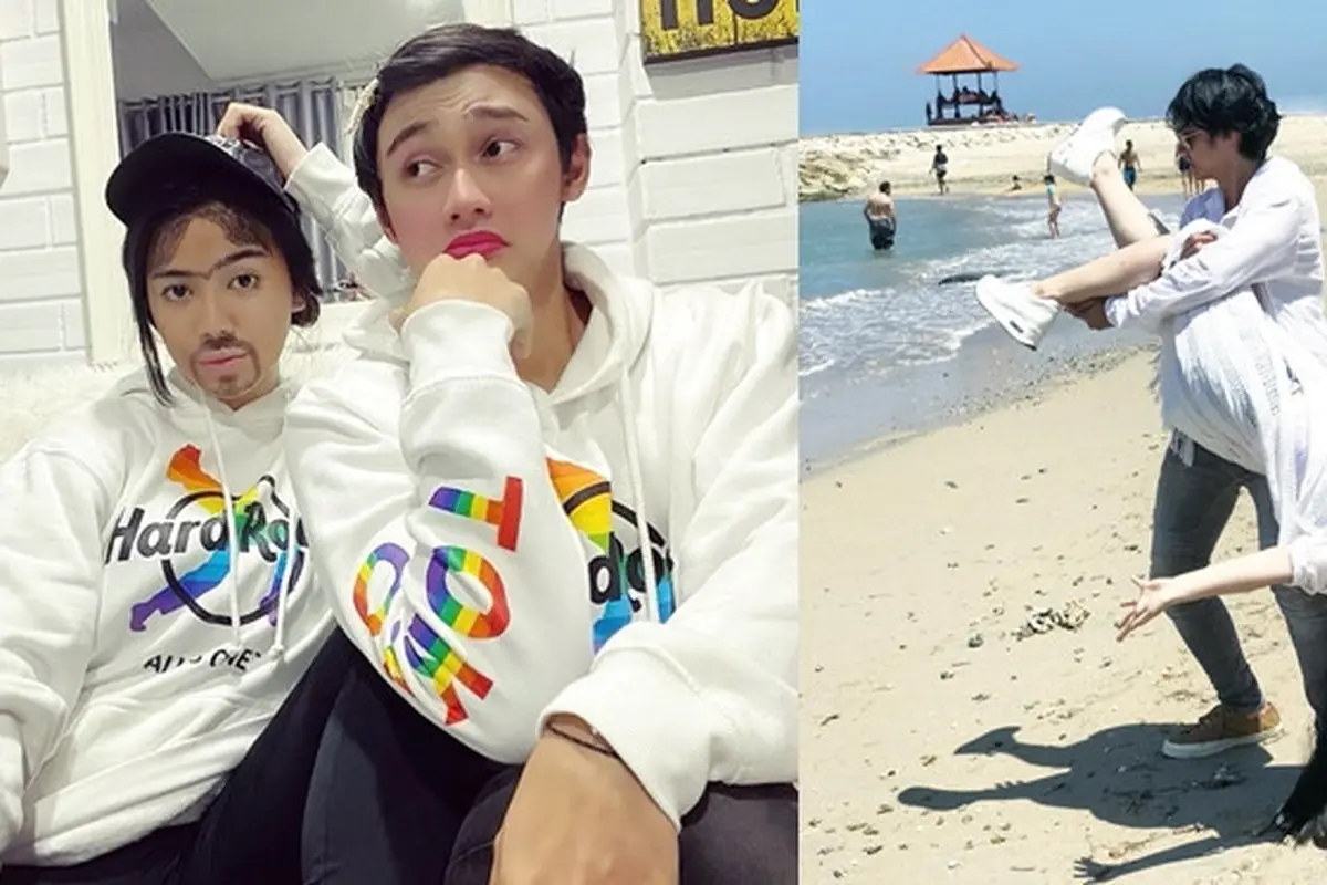 6 Potret Tingkah Lucu Caesar Hito dan Felicya Angelista, Pasangan Humoris