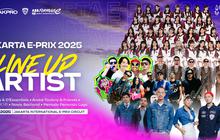 Line UP Artis Jakarta E-Prix: Dari Andre Taulany and Friends hingga JKT48 pada 21 Juni