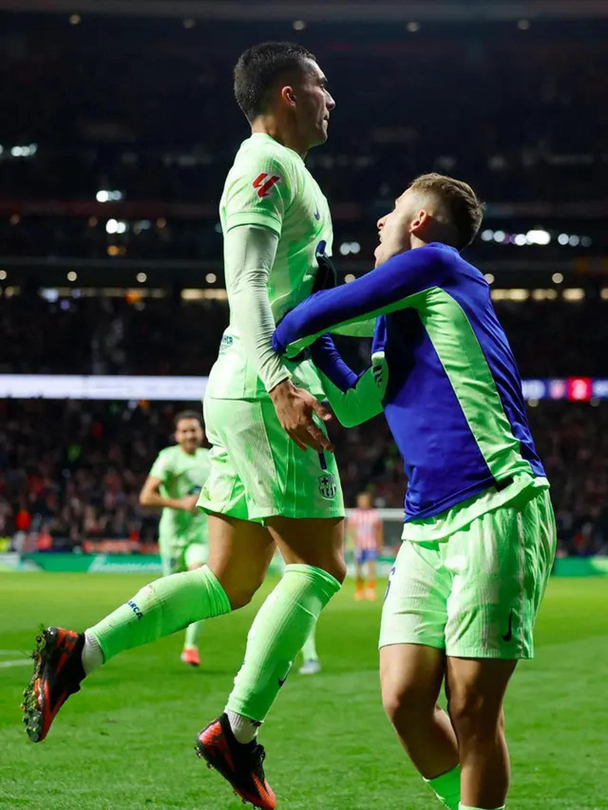 Sempat Tertinggal Dua Gol, Barcelona Berbalik Unggul atas Atletico Madrid