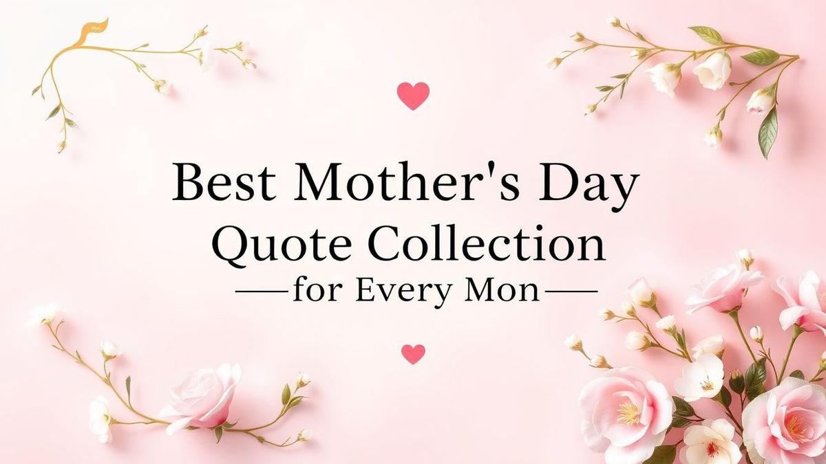 Best Mothers Day Quote Collection for Every Mom
