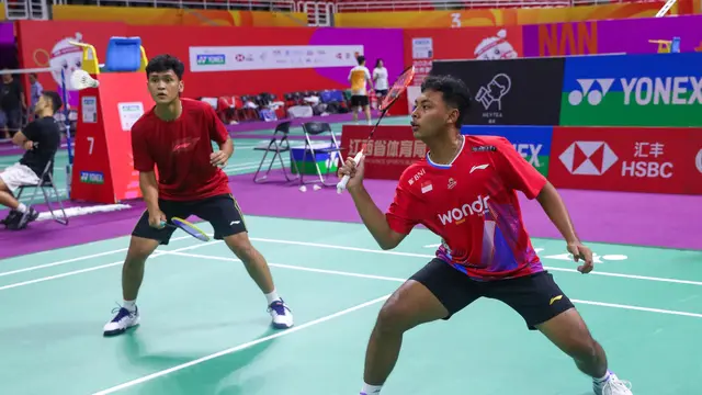Anselmus Breagit Fredy Prasetya/Pulung Ramadhan - Piala Suhandinata - Kejuaraan Dunia Junior 2024 - Bulu Tangkis
