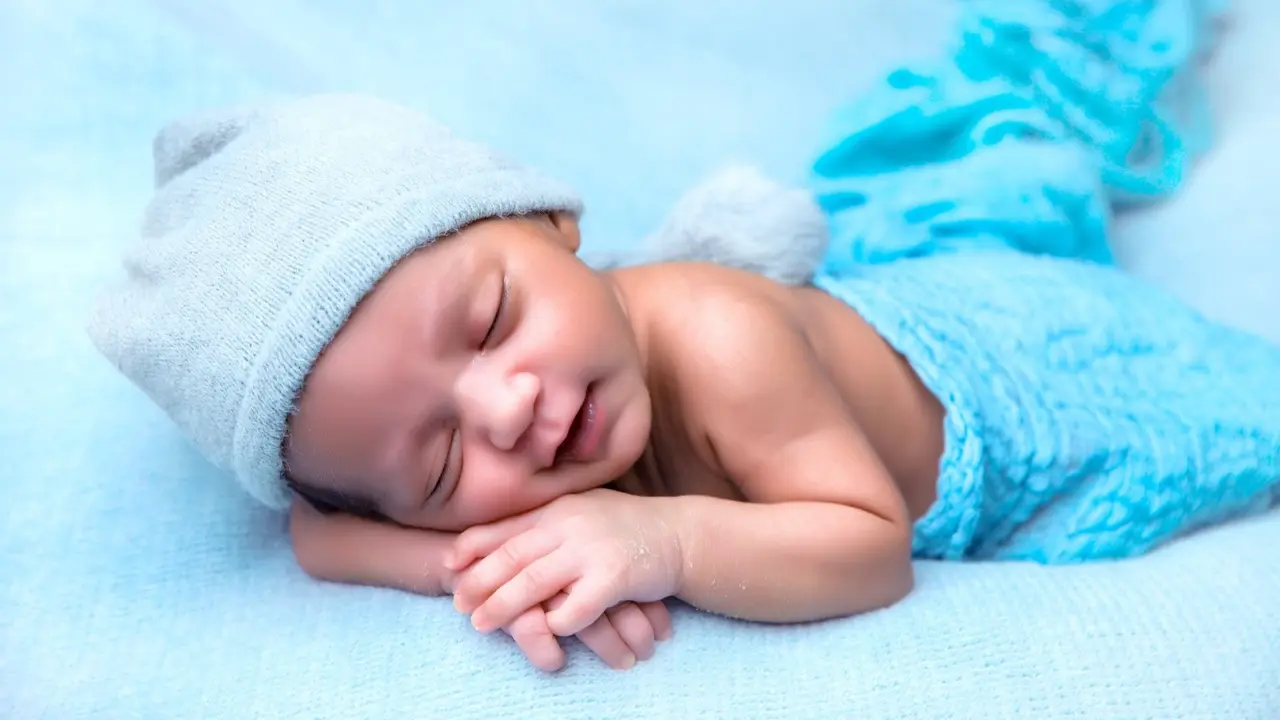Ilustrasi bayi laki-laki