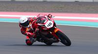 Herjun Atna Firdaus salah satu andalan Astra Honda Racing Team di ARRC 2024. (Astra Honda Racing Team)