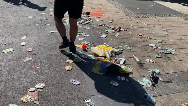 Sampah Berserakan di Dortmund