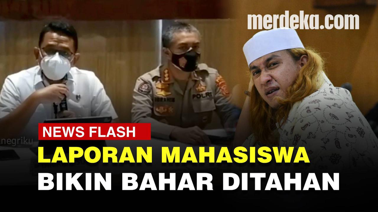 VIDEO: Sosok Mahasiswa Pelapor Habib Bahar Bin Smith hingga Akhirnya Ditahan