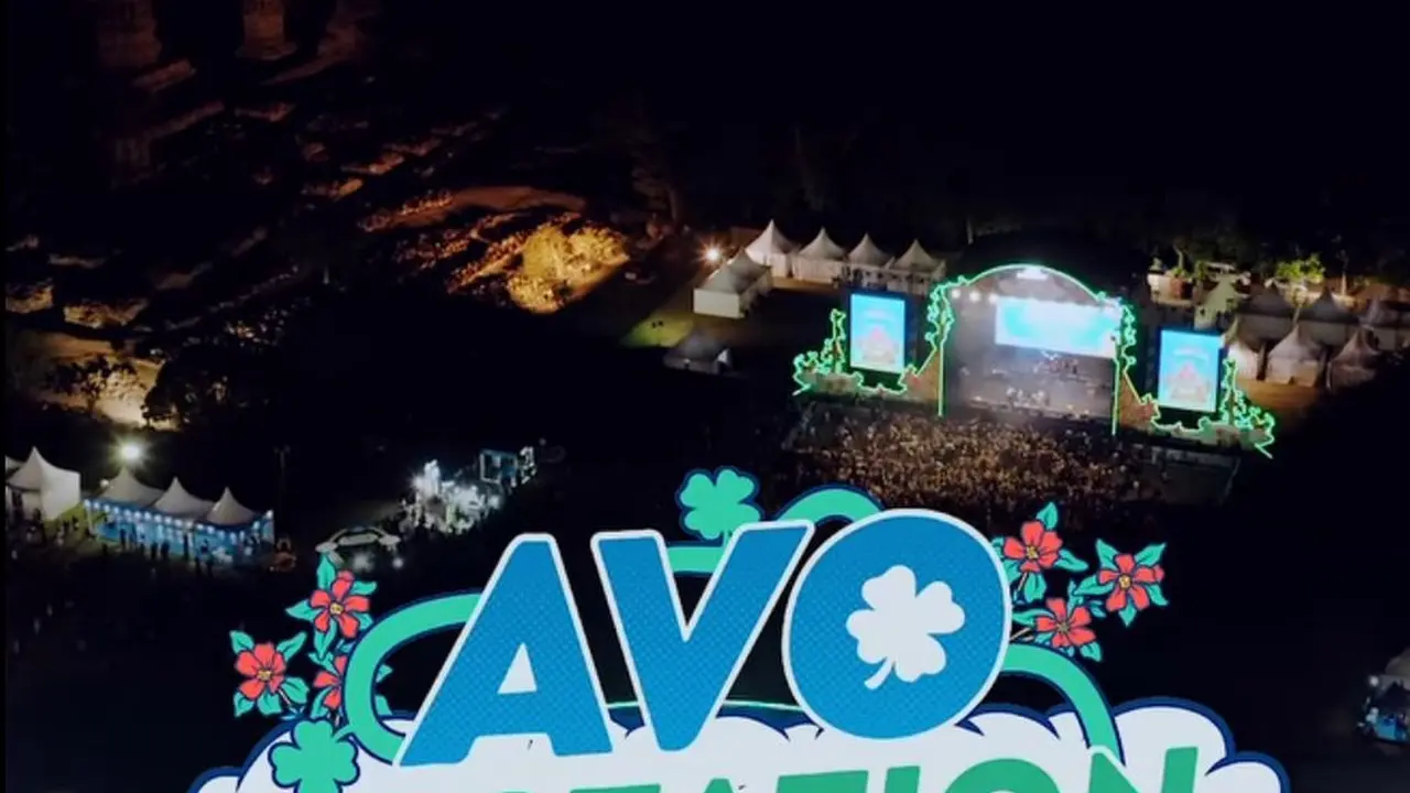 AVOrestation 2024 menghadirkan suasana semarak yang tak terlupakan di Candi Prambanan, Yogyakarta (Instagram/@avorestation)