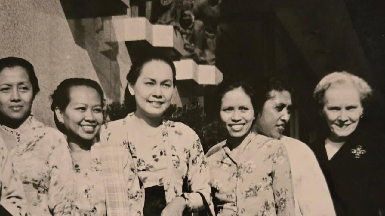 Potret Srikandi Indonesia Tahun 1957 Saat Berkunjung ke Amerika Serikat